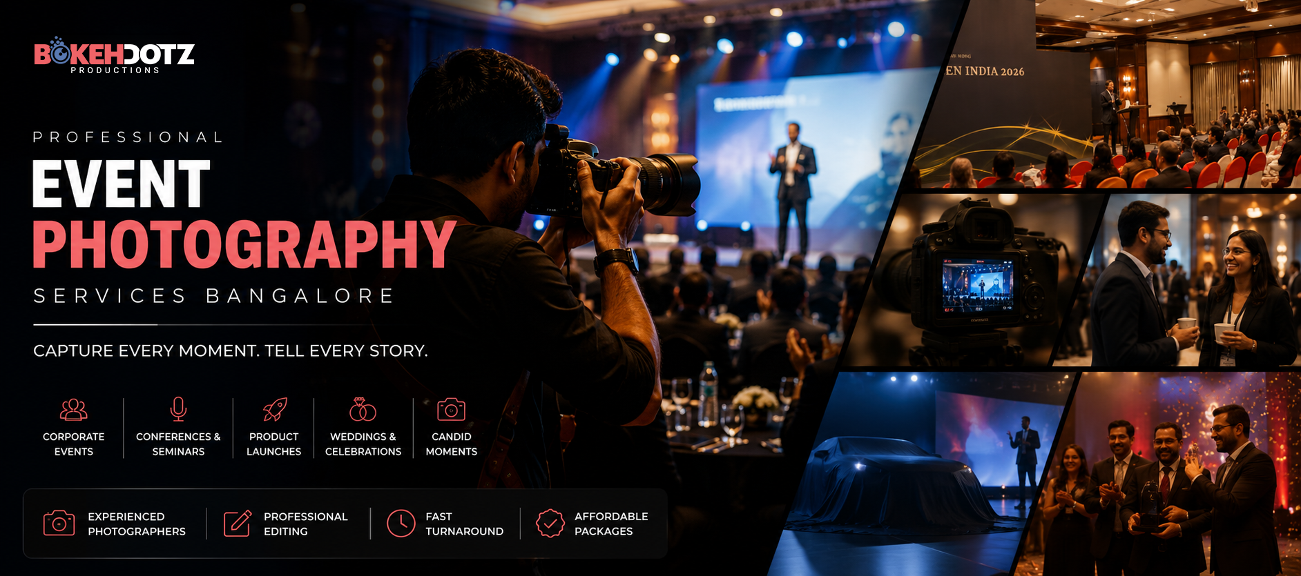 Event Photography Services in Bangalore That Capture Every Special Moment